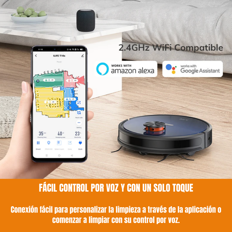 Aspirador Robot Inteligente 3 en 1  + PACK DE REGALO ¡SOLO HOY!